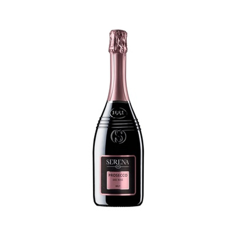 SERENA Prosecco DOC Rose Brut 11% 75cl (roosa, kuiv)