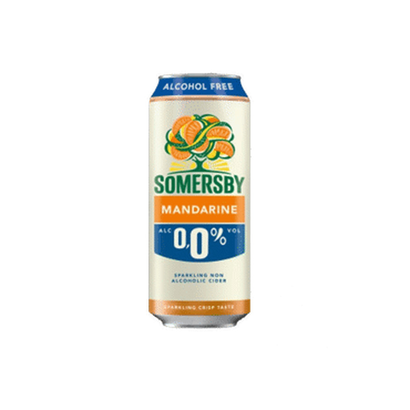 A/v siider SOMERSBY Mandariin 0.0% 500ml