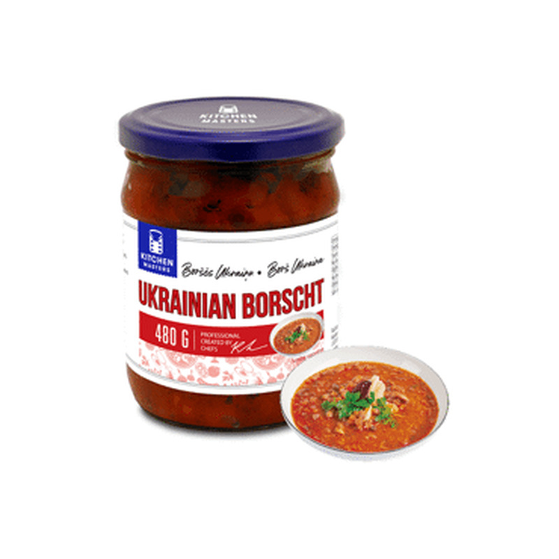 Ukraina borš KITCHEN MASTERS 480g