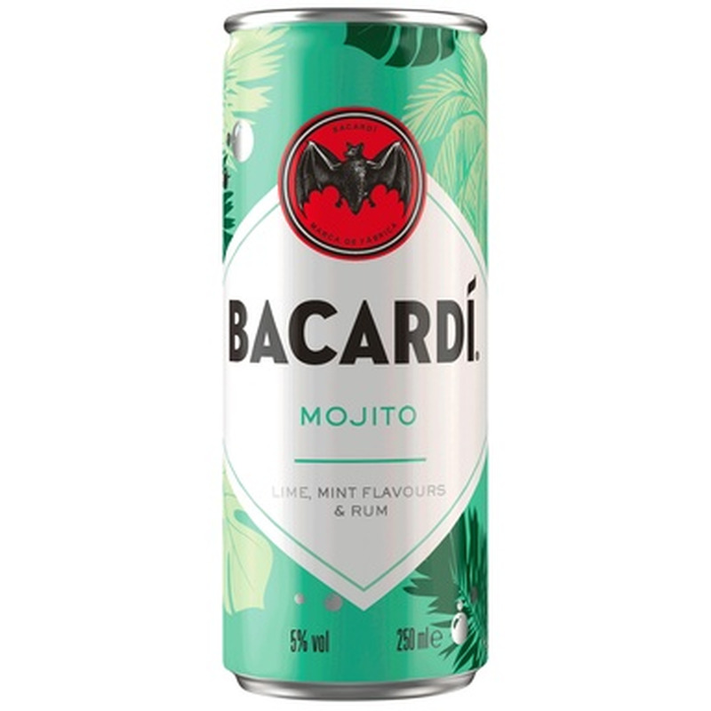 Mojito, BACARDI, 250 ml