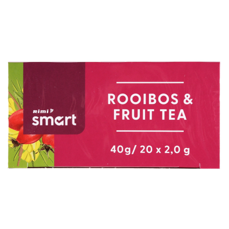 Tee puuvilja Rimi Smart Rooibos 20x2g