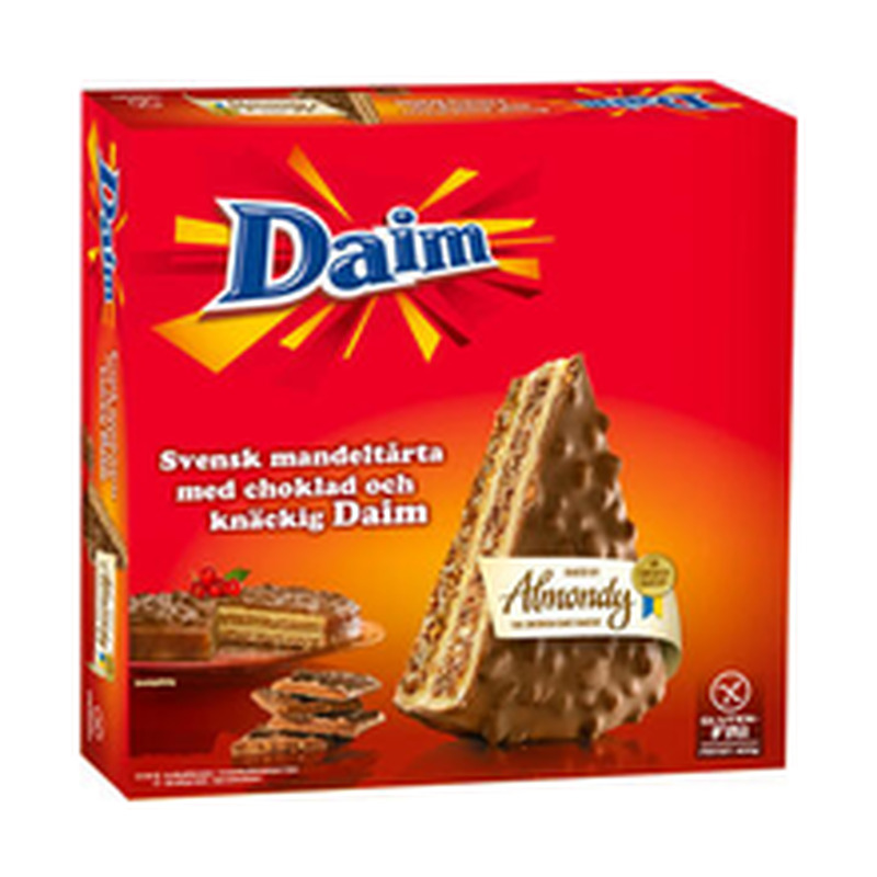 Daim mandlikook šokolaadiga, ALMONDY, 400 g