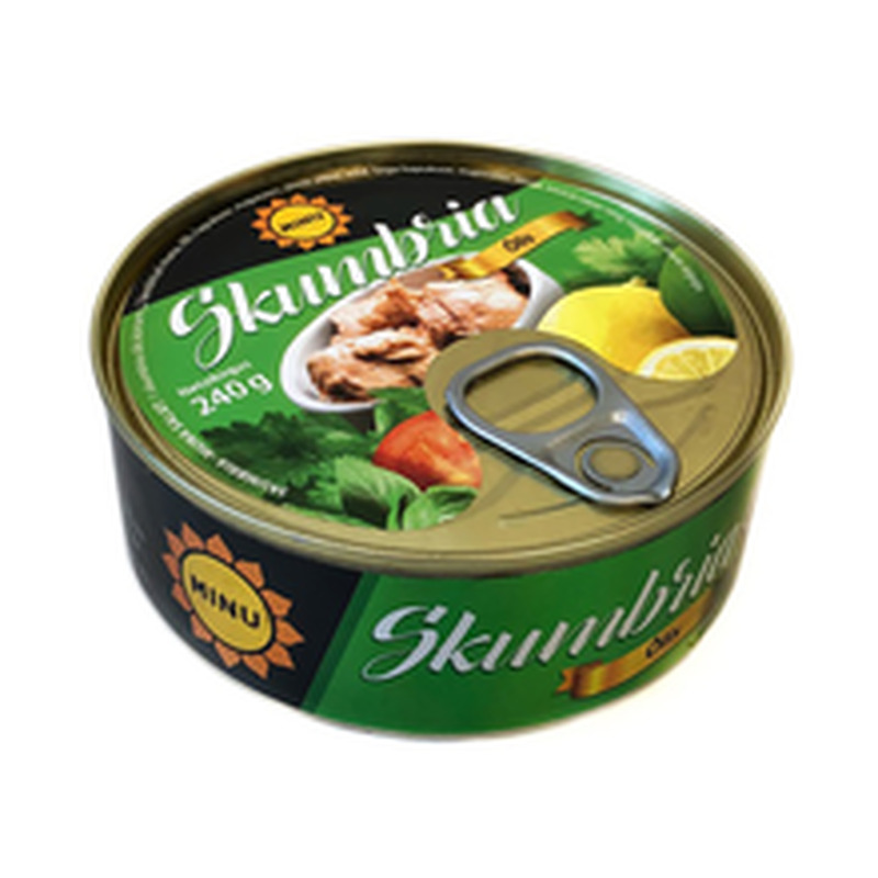 Skumbria õlis, MINU, 240 g