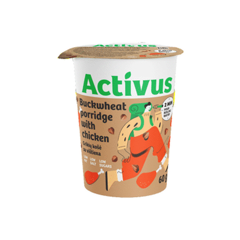 Kiirtatrapuder kanalihaga ACTIVUS60g