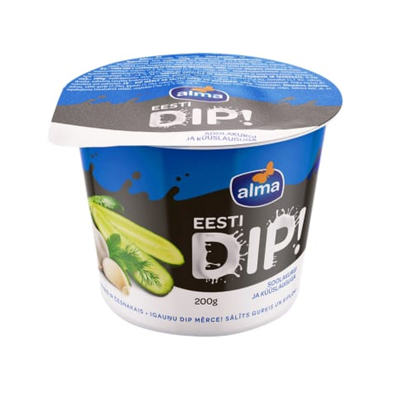 Dipikaste soolakurgi-küüslaugu Eesti DIP! Alma 200g