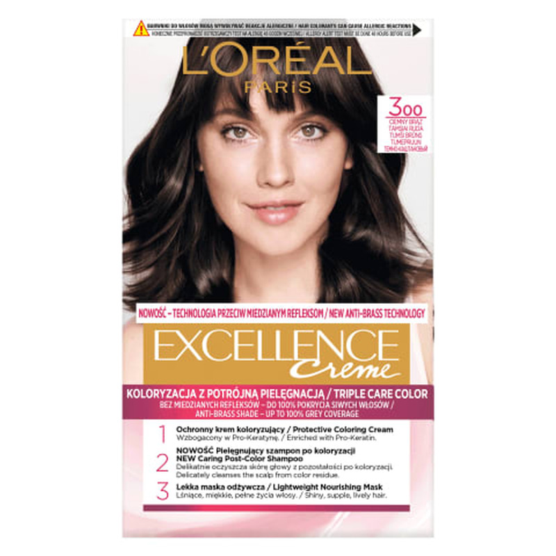 Püsivärv L'oreal Excellence Cr me N°3