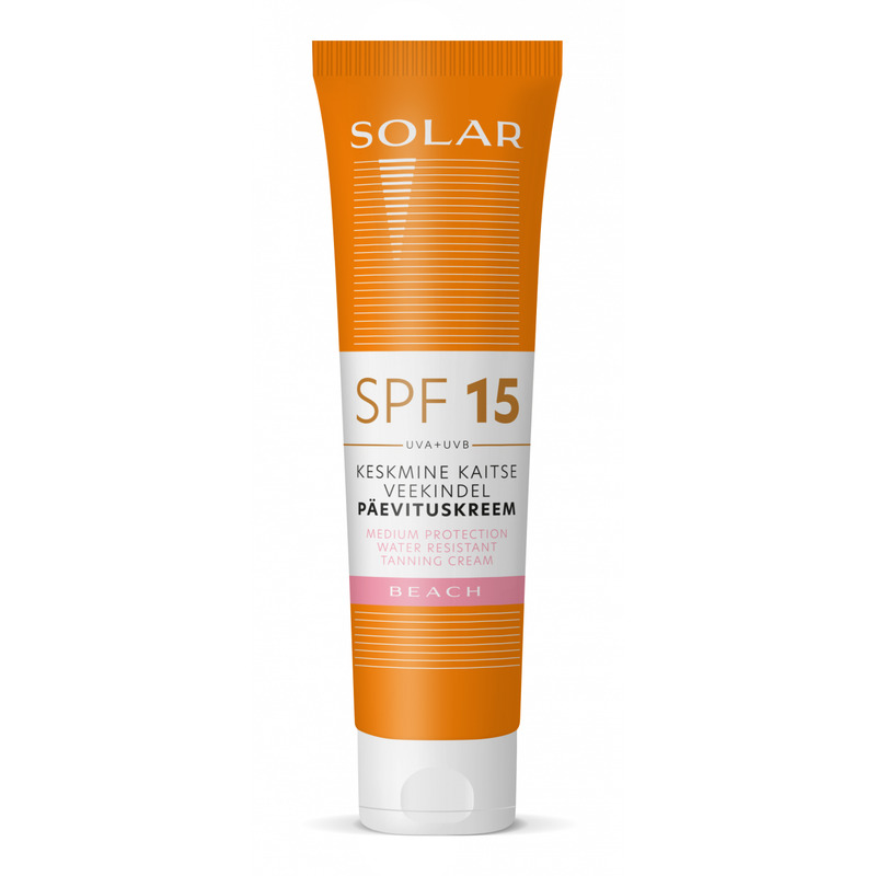 KAST 12tk! Solar päevituskreem veekindel SPF15 100 ml