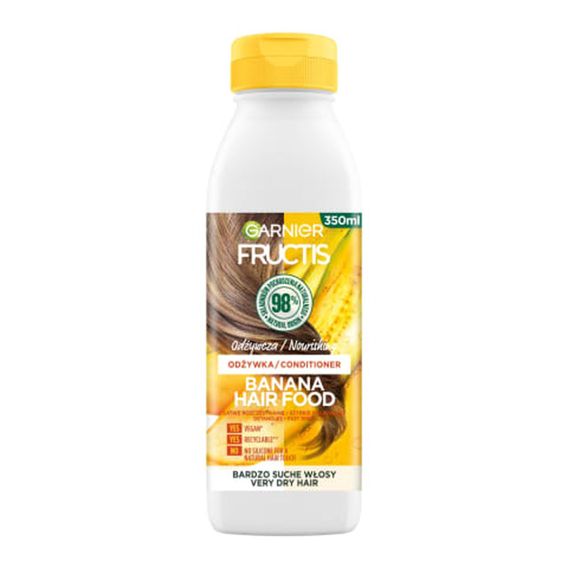 Palsam Fructis Hair Food Banaani, GARNIER, 350 ml