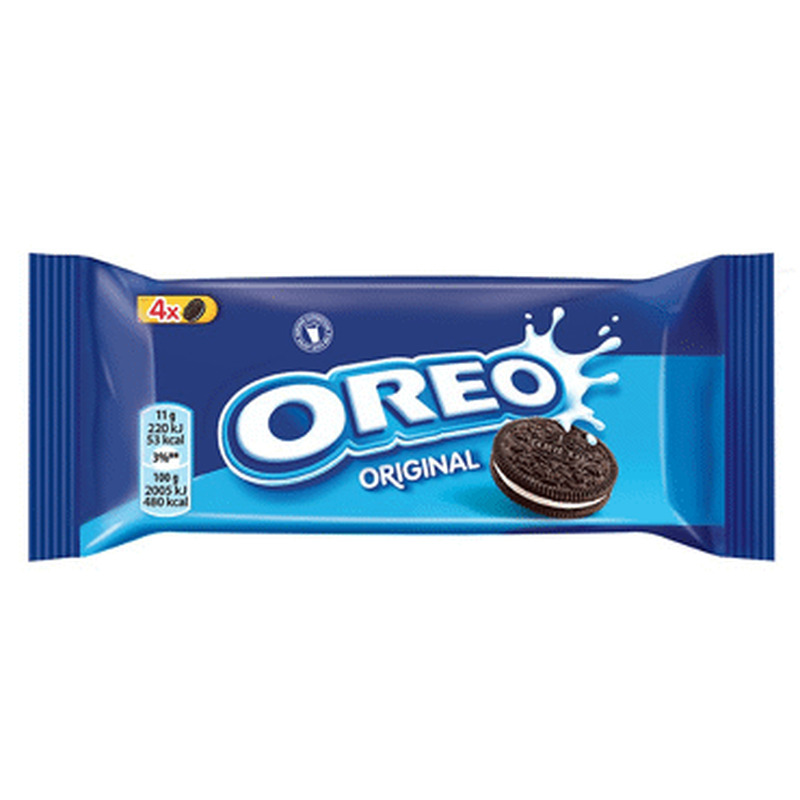 Kakaoküpsised vanilje täid.OREO 44g