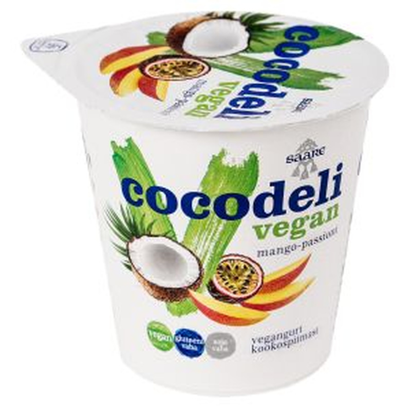 Cocodeli Hapendatud vegantoode mango-passioni 150g