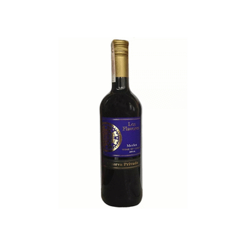 GT vein LOS FLAVORES Merlot 750ml