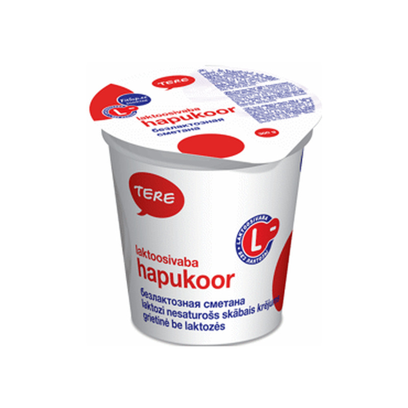 Hapukoor TERE 20% lak.vaba, 300g tops