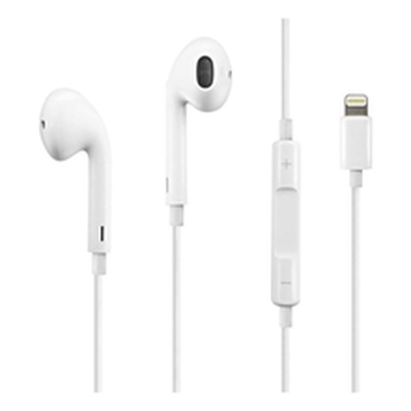 Nööpkõrvaklapid Apple Earpods Lightning, valge