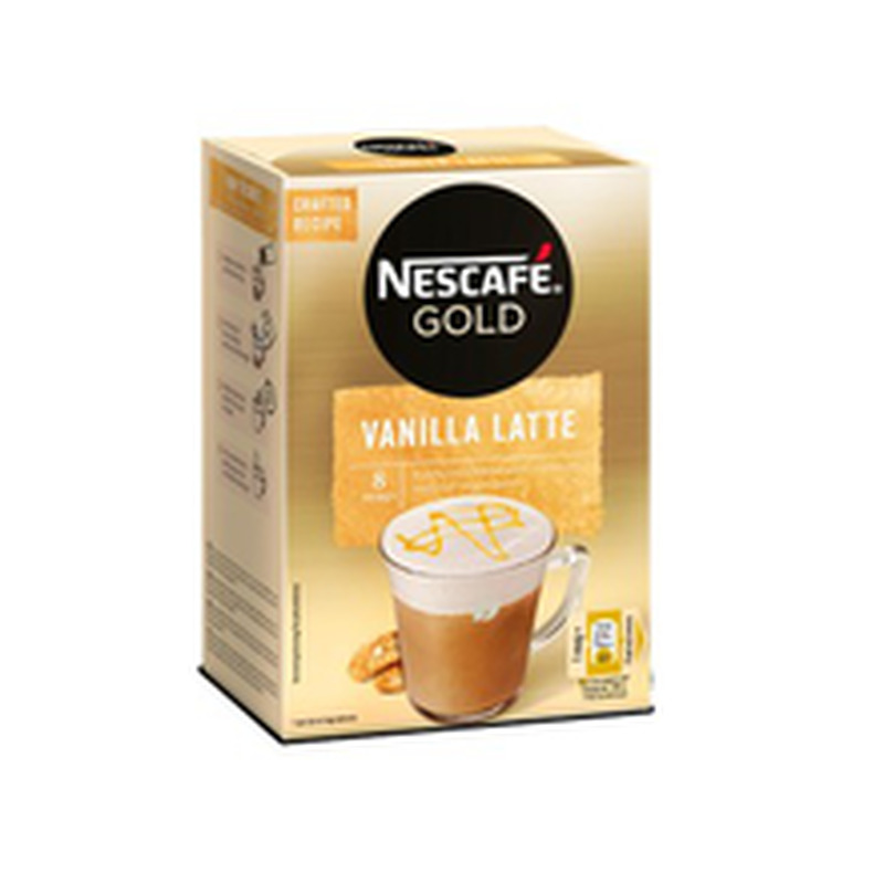 Kohvijook Nescafe Vanilla Latte 8 x 18,5 g