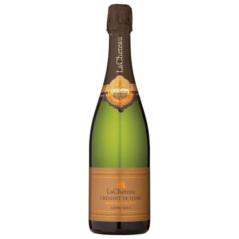 Kaitstud päritolunimetusega kvaliteetvahuvein Lacheteau Cremant de Loire Demi Sec 12%vol 0,75l