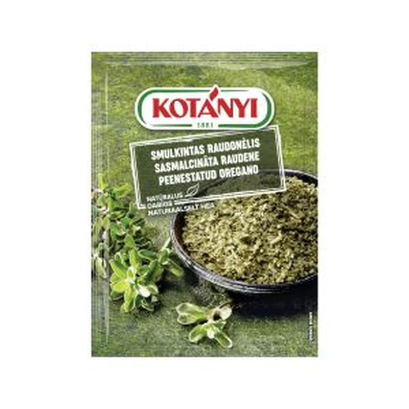 Peenestatud oregano, KOTANYI, 8 g