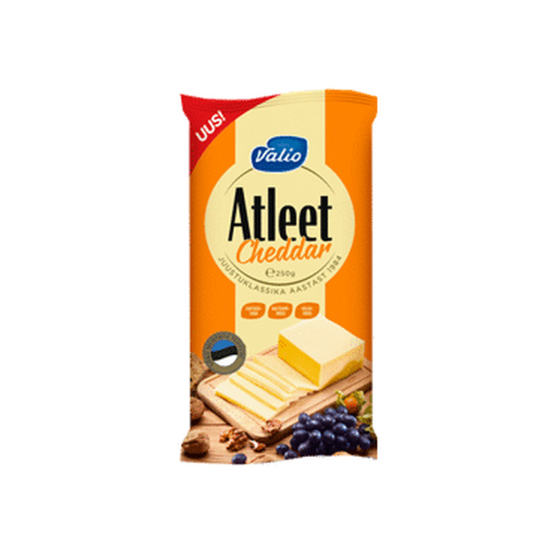 Juust Cheddar ATLEET, 250g