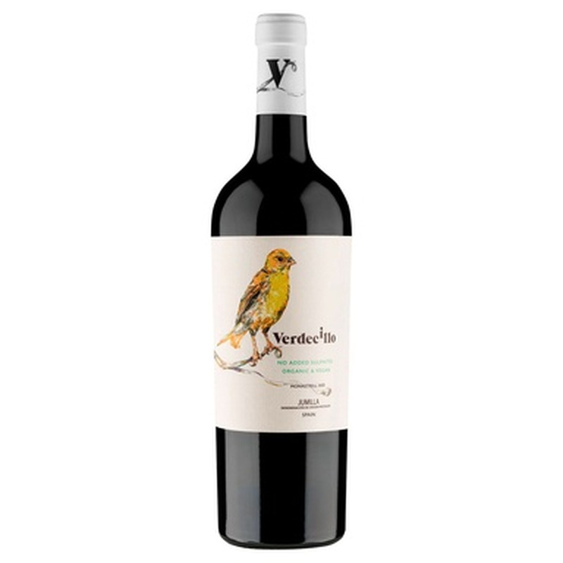 VERDECILLO No Added Sulphites Monastrell Organic 14,5% 75cl