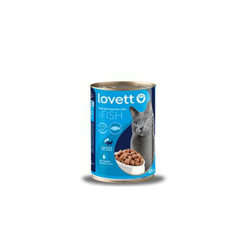 Kons.kassisööt LOVETT kalaga 415g