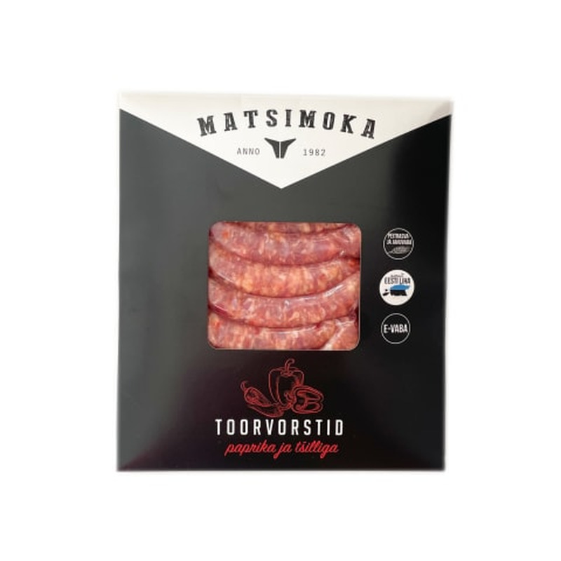 Toorvorstid paprika ja tsilliga Matsimoka 300g