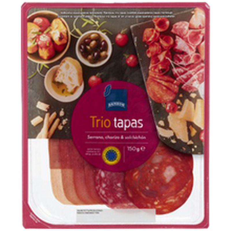 Serrano Trio Tapas sink, gluteenivaba 150 g