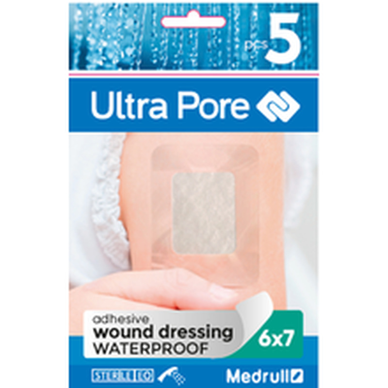 Plaaster Ultra Pore 6 x 7, veekindel steriilne