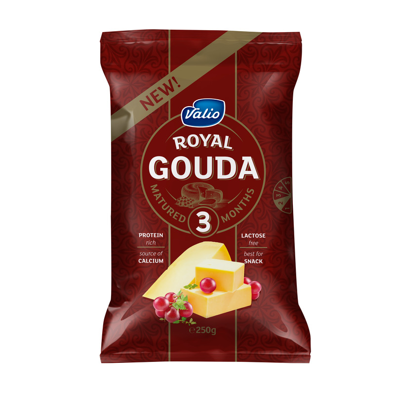 Royal Gouda Red juust, VALIO, 250 g