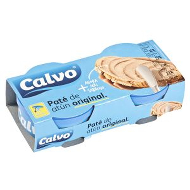 Calvo Tuunikalapasteet klassikaline 2*75g