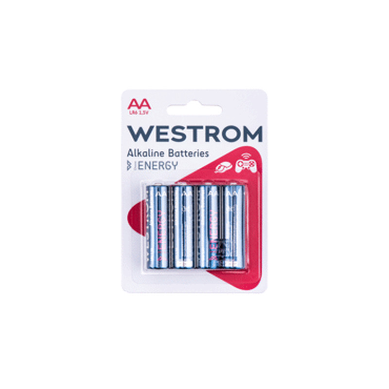 Patareid WESTROM AA,4tk,LR6,1.5V