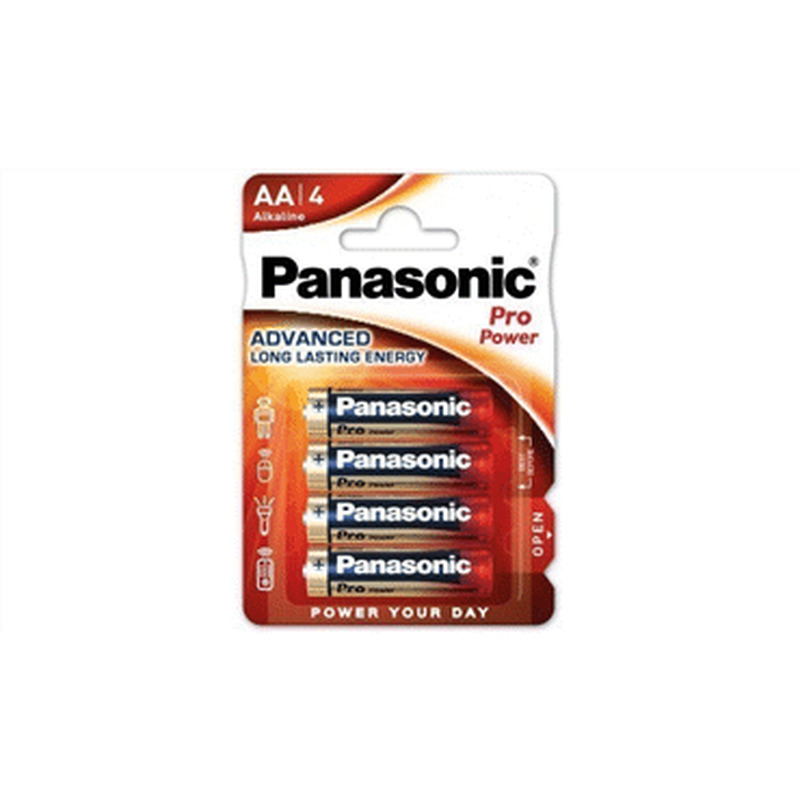 Patarei PANASONIC AA, LR6PPG/4B, 4tk