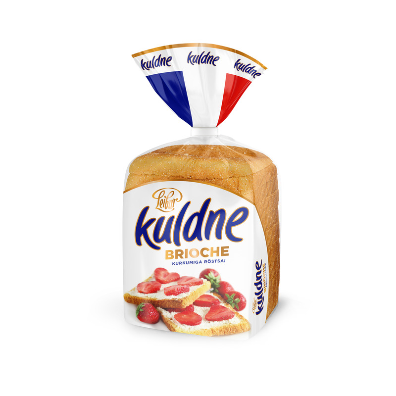 Röstsai Brioche Kuldne, LEIBUR, 260 g