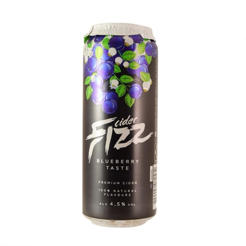 Siider Fizz mustika 4,5% 0,5l