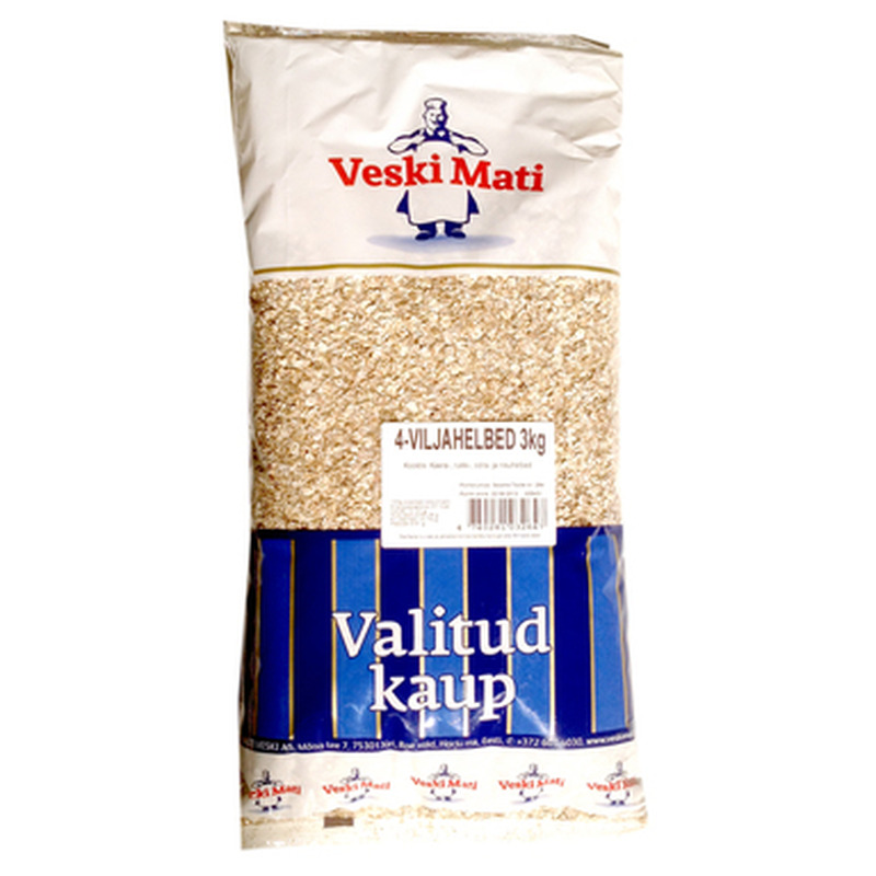 VESKI MATI Neljaviljahelbed 3kg