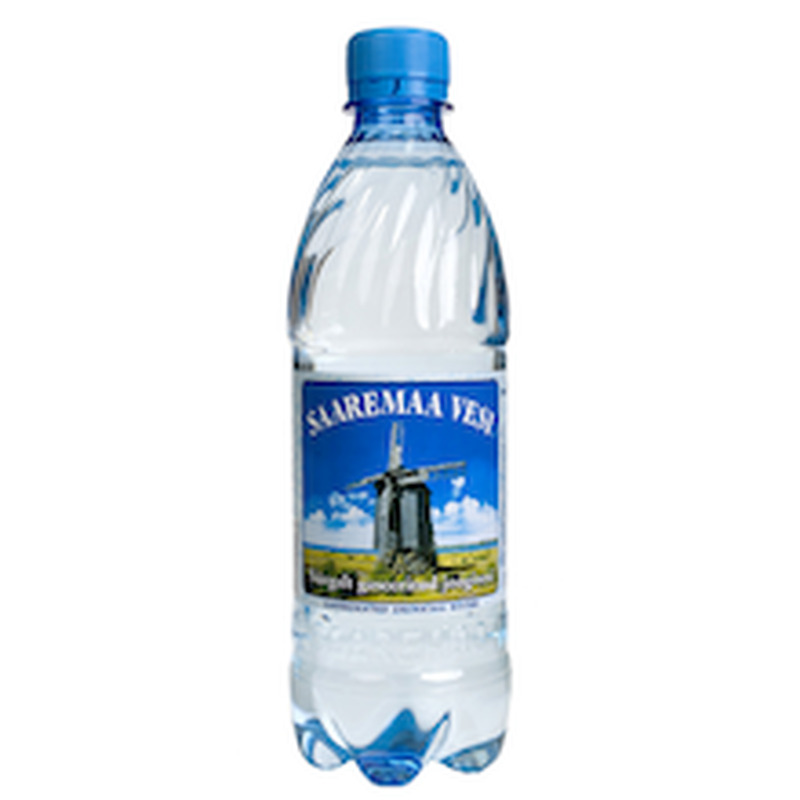 Joogivesi nõrgalt gaseeritud, SAAREMAA, 500 ml