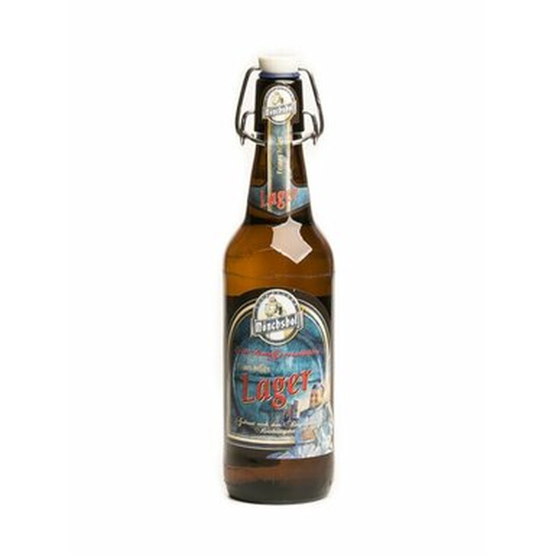 MÖNCHSHOF õlu Lager hele 4,9% 50cl (pudel)