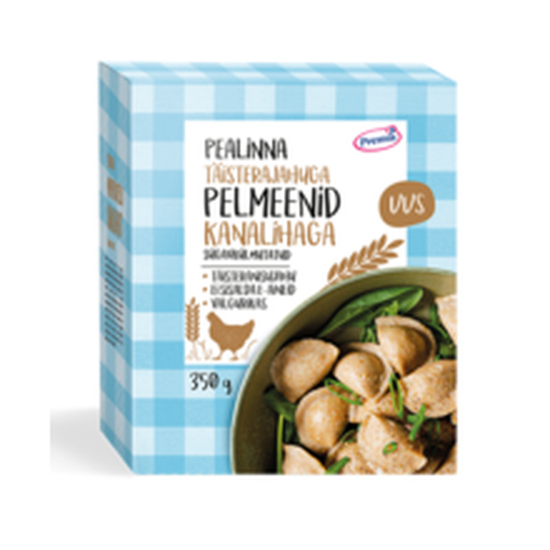 Pealinna täisterajahuga pelmeenid kanalihaga 350g