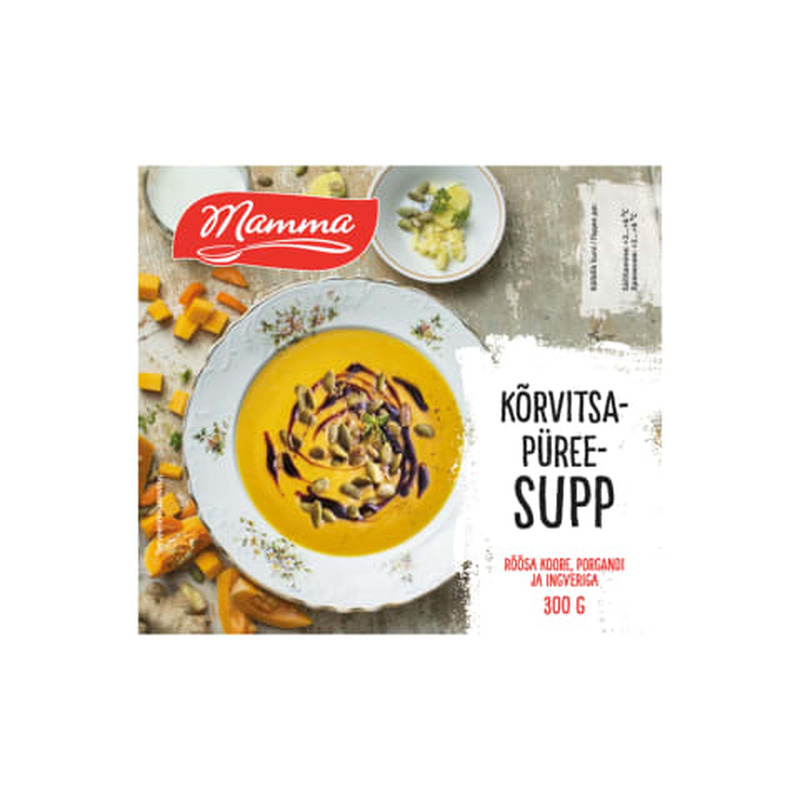 Kõrvitsapüreesupp 300g