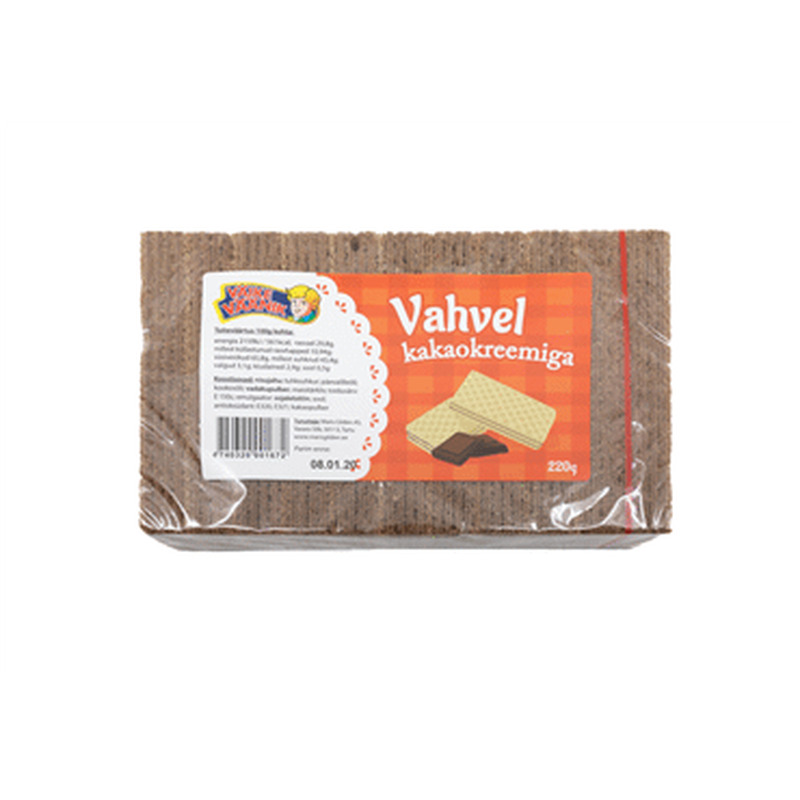 Vahvel kakaokreemiga VÄIKE VÄÄNIK 220g