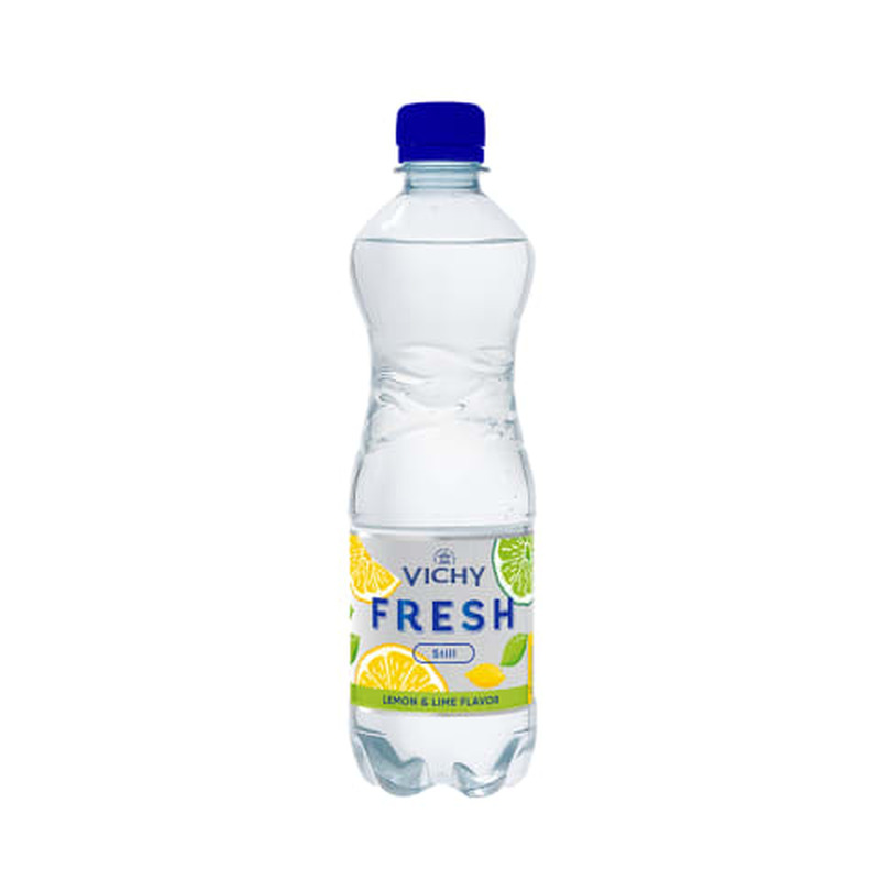 Jook Vichy Fresh Lemon-Lime 0,5l pet - karboniseerimata sidruni ja laimimaitseline jook