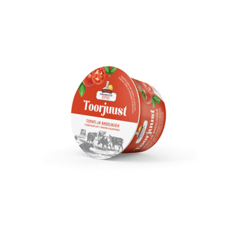 Toorjuust OTTO tomati- basiilikuga, 150g