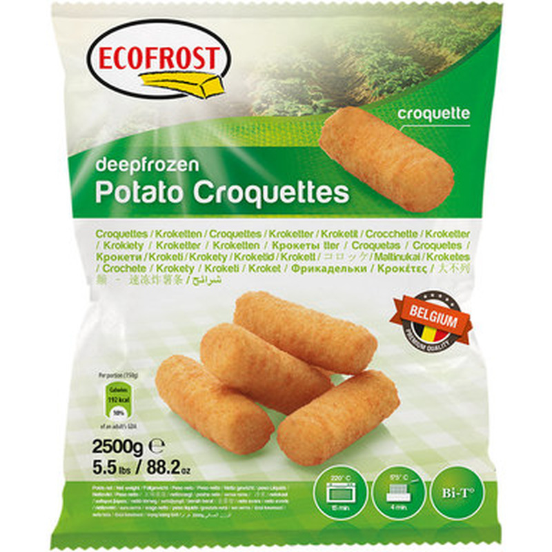 ECOFROST Kartulikroketid 2,5kg