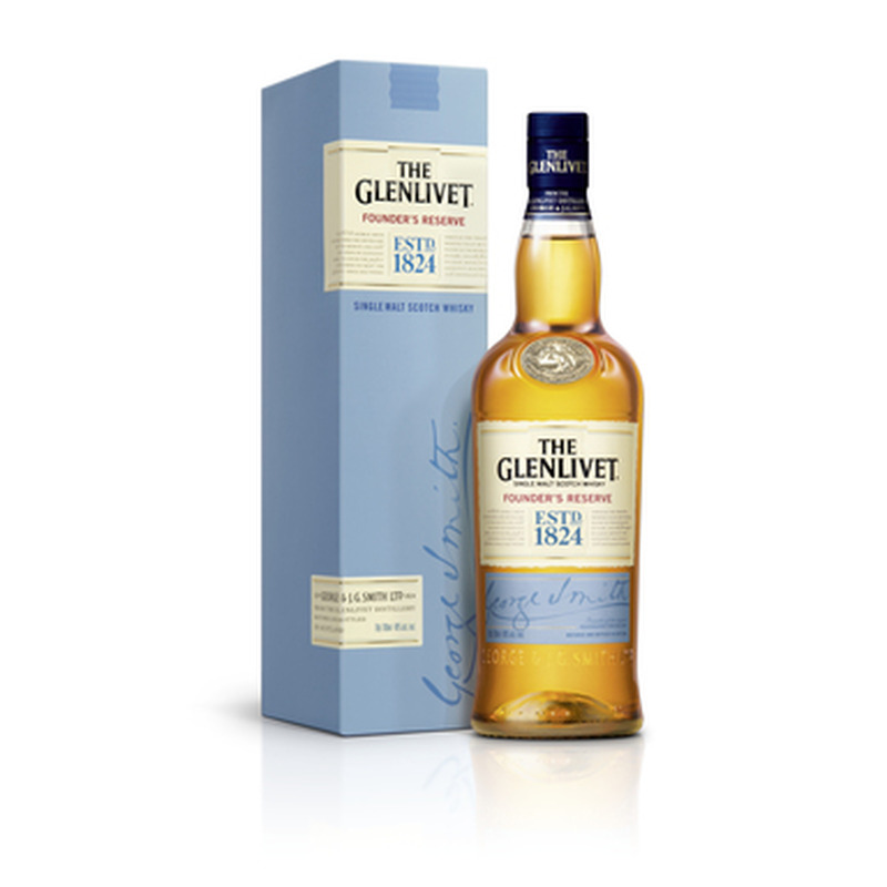 Viski THE GLENLIVET Founder´s Reserve Single Malt Scotch, 70 cl