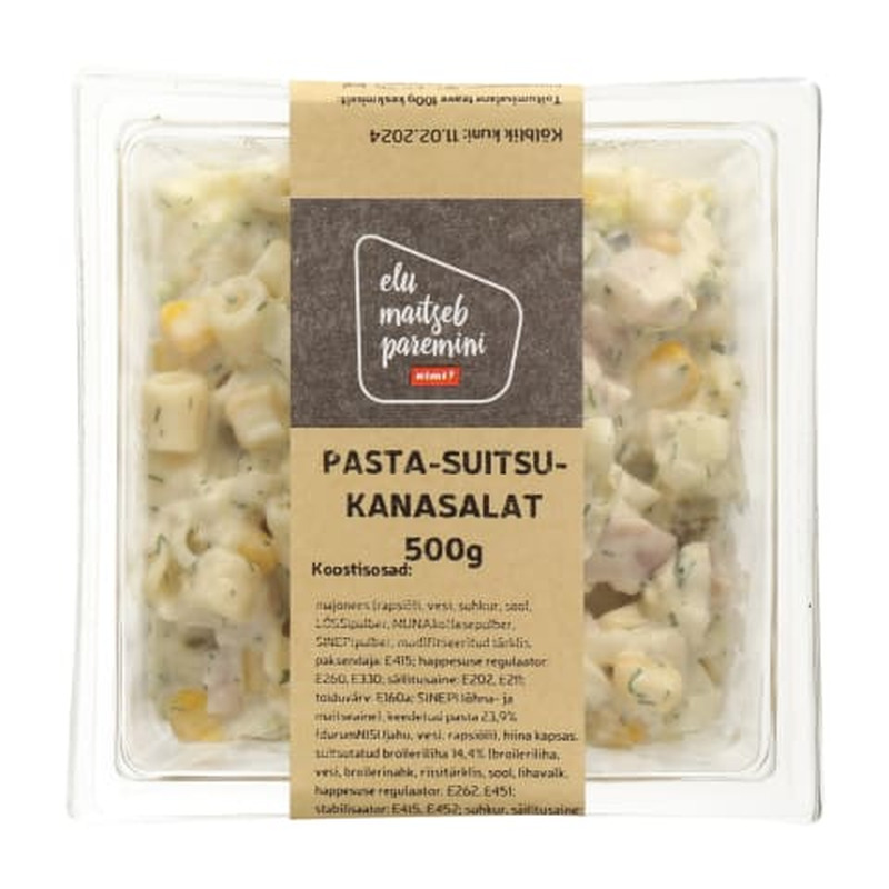 Pasta-suitsukanasalat, RIMI, 500 g