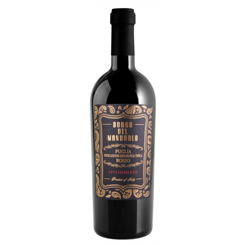 KAST 6tk! Borgo del Mandorlo Appassimento Rosso IGT 75cl 14.5%