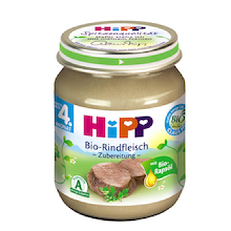 Hipp veiselihapüree 125g, alates 5-elukuust