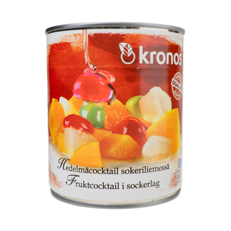 KRONOS Puuviljakokteil omas mahlas 2,65kg