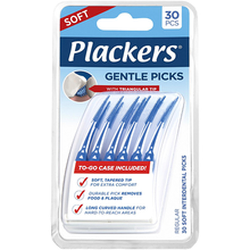 Plackers gentle hambavahepuhasti 30tk