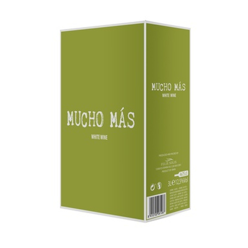 MUCHO MAS White Wine 12,5% 300cl BIB (valge, kuiv)