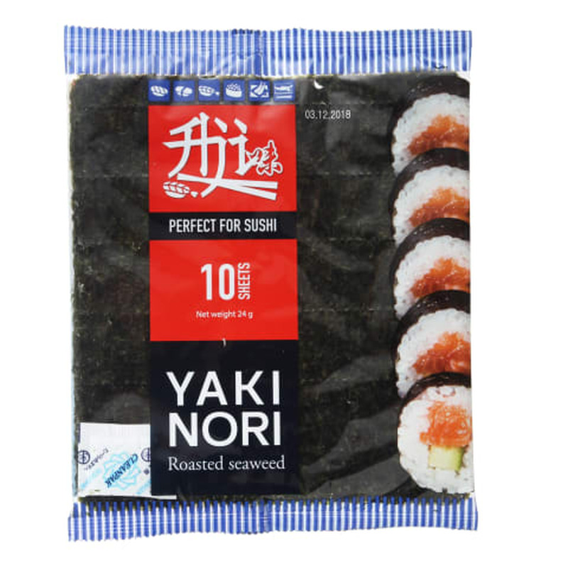 Röstitud mererohi sushi valmistamiseks AJI (10 lehte) 25g