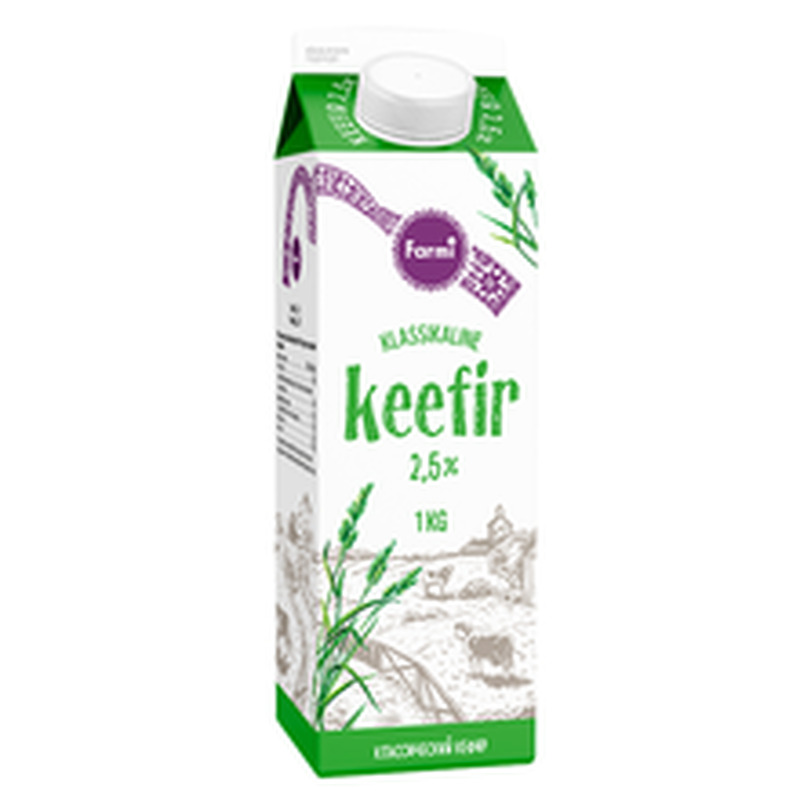 Keefir klassikaline 2,5%, FARMI, 1 kg